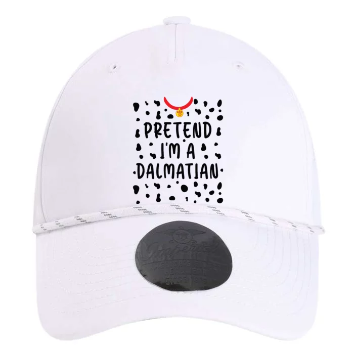 Pretend Im A Dalmatian Funny Lazy Halloween Costume Performance The Dyno Cap