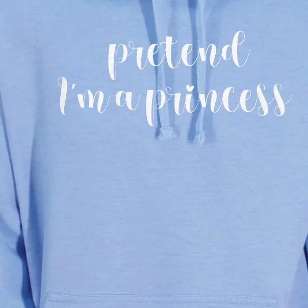 Pretend IM A Princess Lazy Halloween Prince Unisex Surf Hoodie