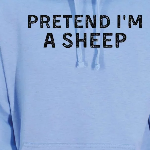 Pretend IM A Shee.P Easy Lamb Halloween Unisex Surf Hoodie