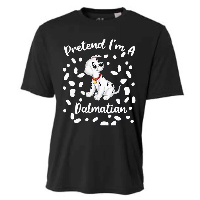 Pretend Im A Dalmatian Costume Halloween DIY Costume Cooling Performance Crew T-Shirt