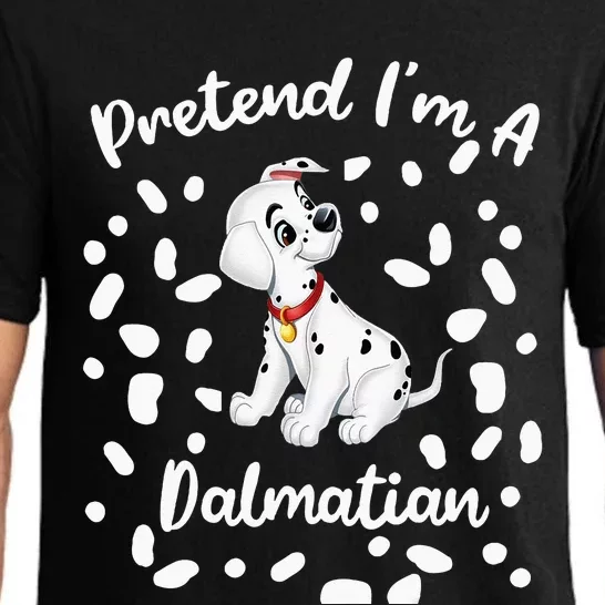 Pretend Im A Dalmatian Costume Halloween DIY Costume Pajama Set