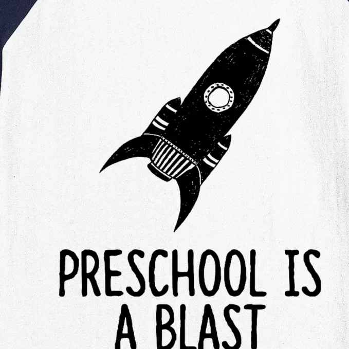 Preschool Is A Blast Preschool Gift For Preschooler Baseball Sleeve Shirt