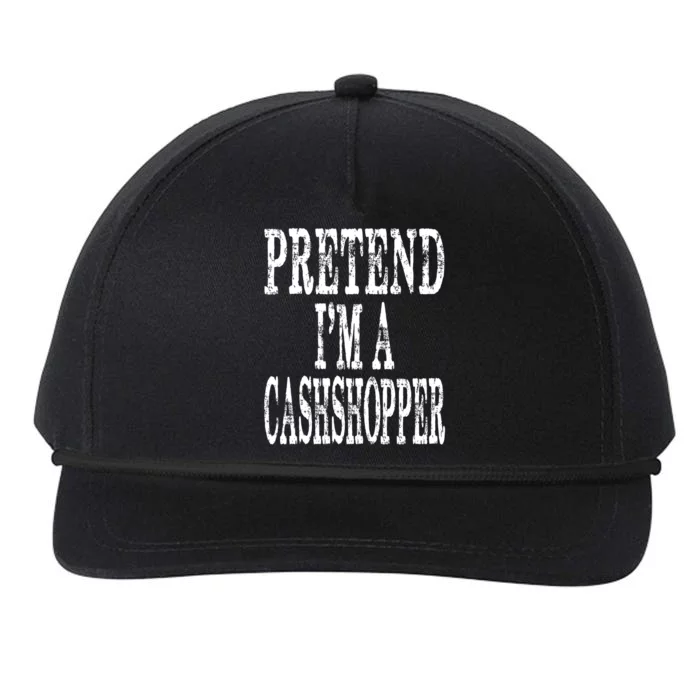 Pretend Im A Grasshopper Halloween Costume Snapback Five-Panel Rope Hat