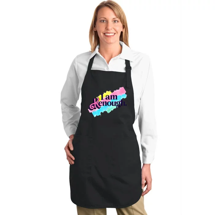 Pinky I Am Kenough Funny Enough For Men Women Kids Full-Length Apron With Pocket