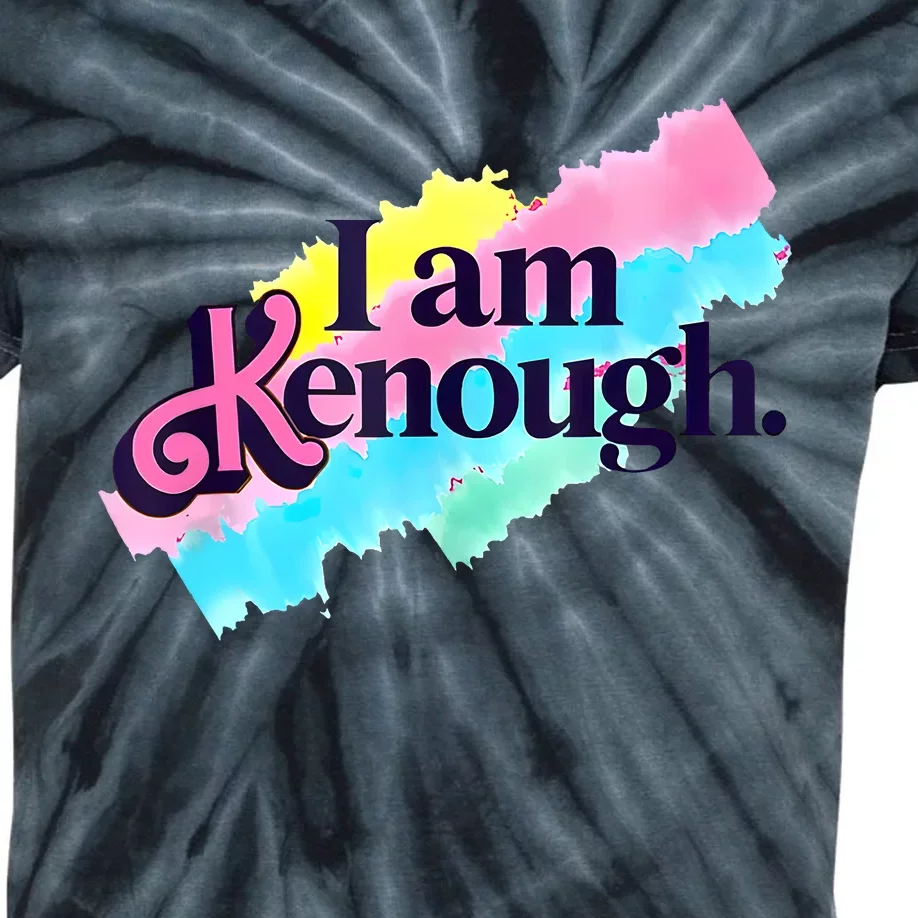 Pinky I Am Kenough Funny Enough For Men Women Kids Kids Tie-Dye T-Shirt