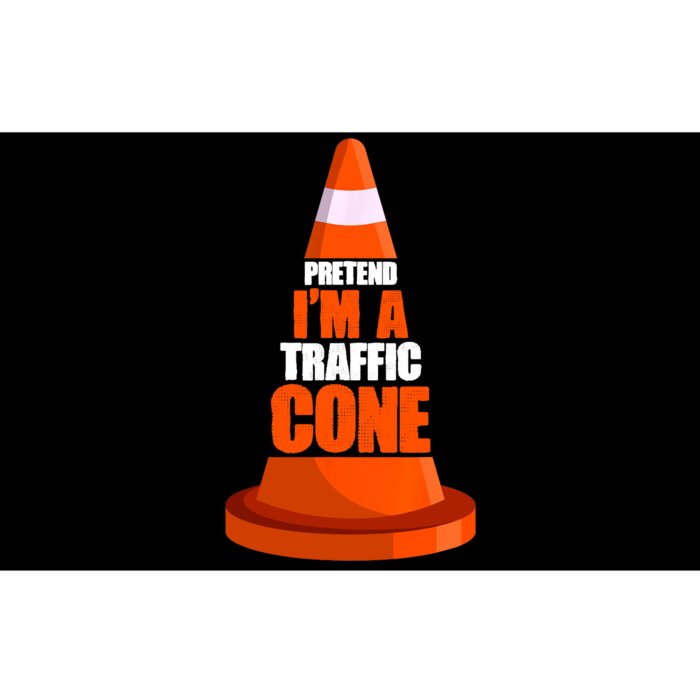 Pretend Im A Traffic Cone Costume Bumper Sticker