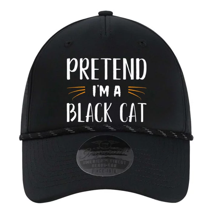 Pretend IM A Black Cat Costume Party Performance The Dyno Cap