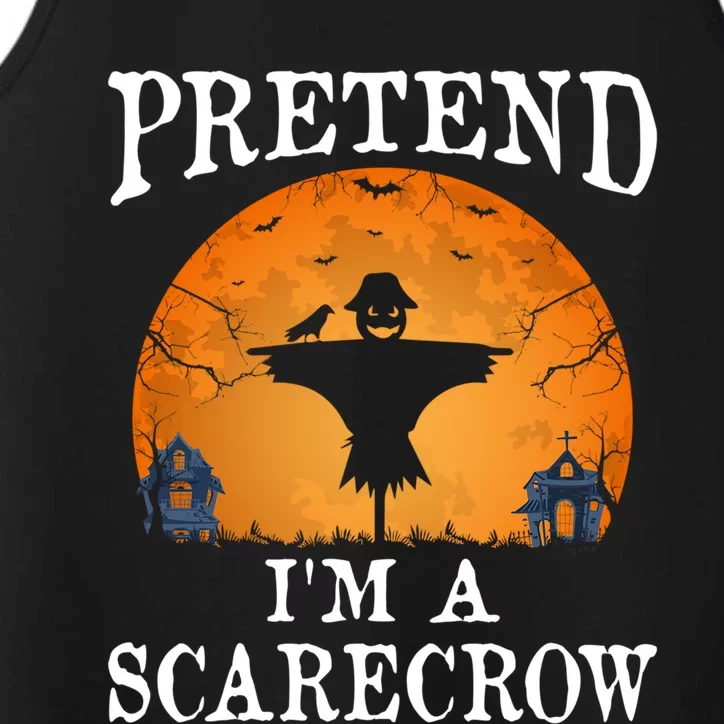 Pretend IM A Scarecrow Party Gift Performance Tank