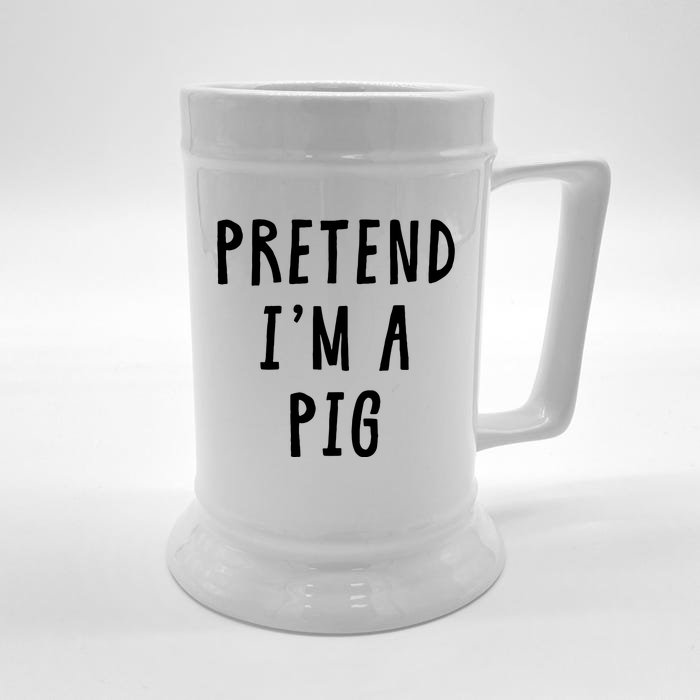 Pretend Im A Pig Costume Women Halloween Costume Beer Stein