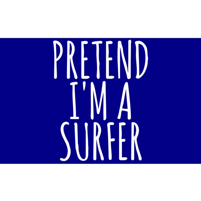 Pretend IM A Surfer Funny Easy Lazy Halloween Outfit Gift Bumper Sticker