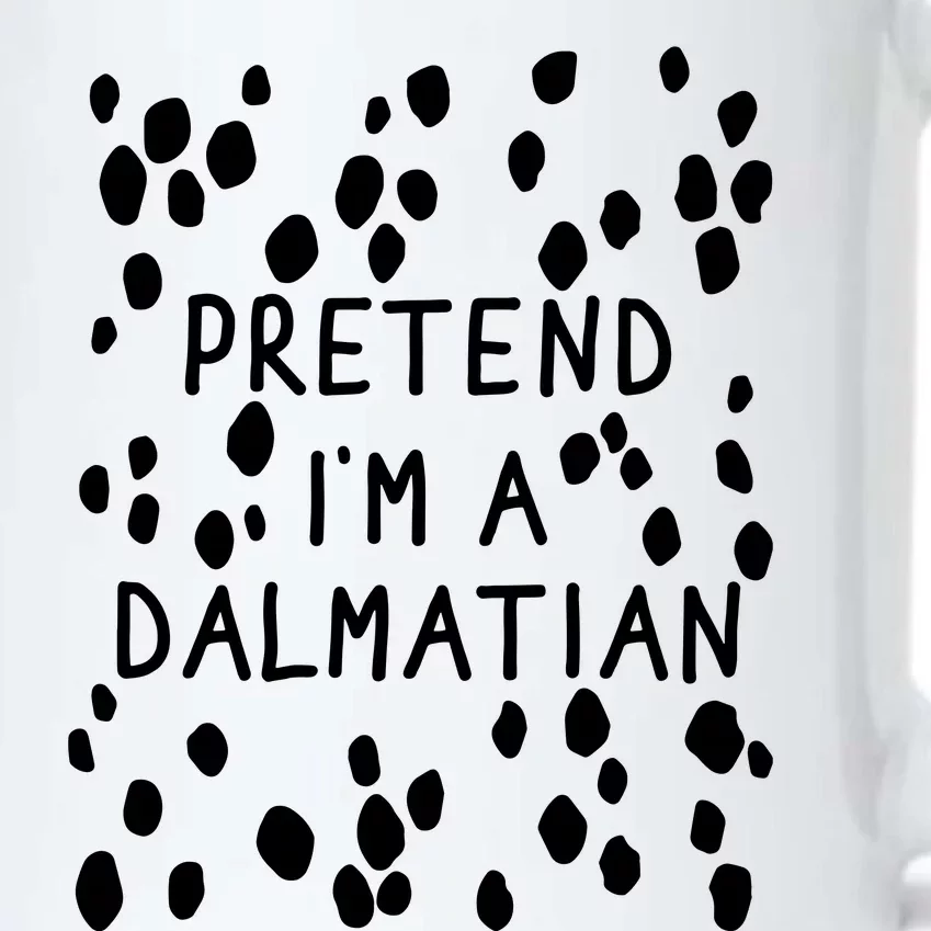 Pretend IM A Dalmatian Black Color Changing Mug