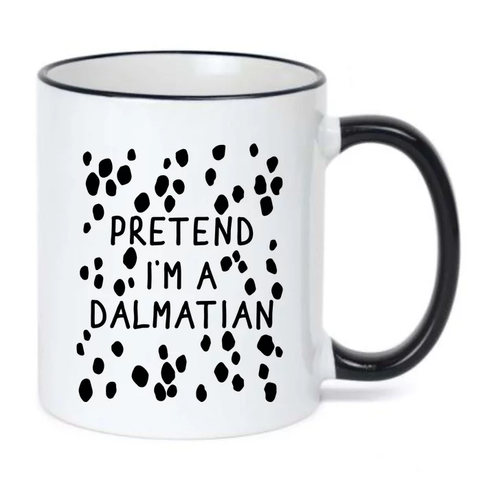 Pretend IM A Dalmatian Black Color Changing Mug