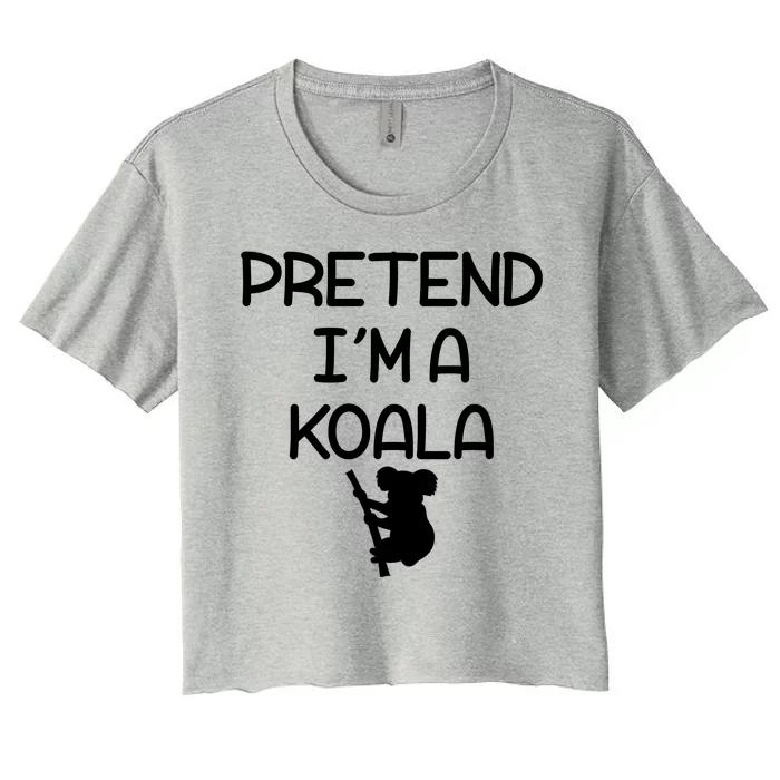 Pretend I'm A Kola Women's Crop Top Tee