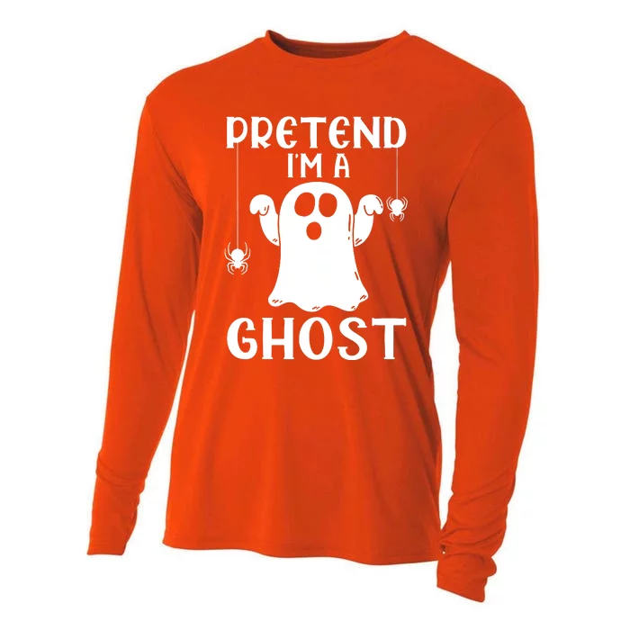 Pretend IM A Ghost Cooling Performance Long Sleeve Crew