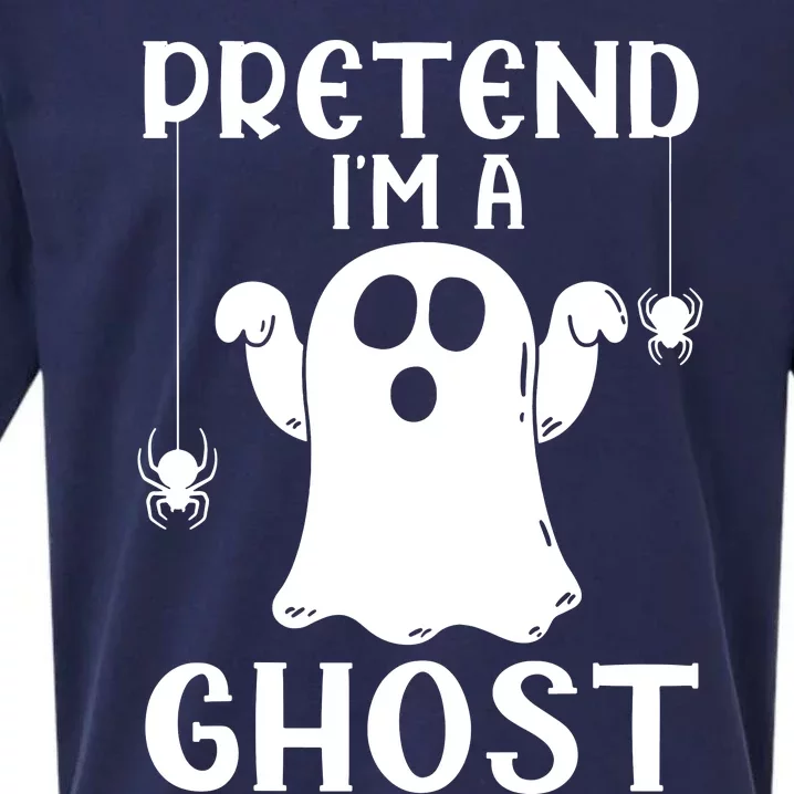 Pretend IM A Ghost Sueded Cloud Jersey T-Shirt