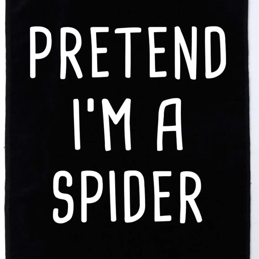 Pretend I'm A Spider Halloween Costume Platinum Collection Golf Towel