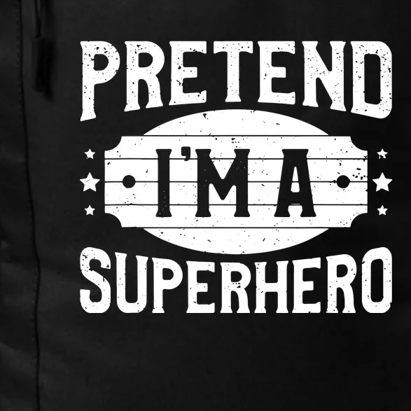 Pretend IM A Superhero Matching Costume Halloween Party Daily Commute Backpack