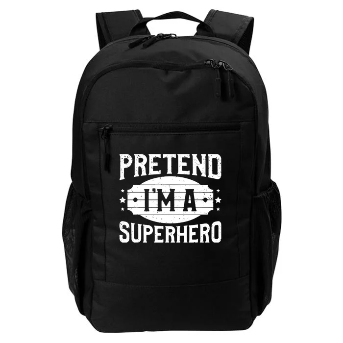 Pretend IM A Superhero Matching Costume Halloween Party Daily Commute Backpack