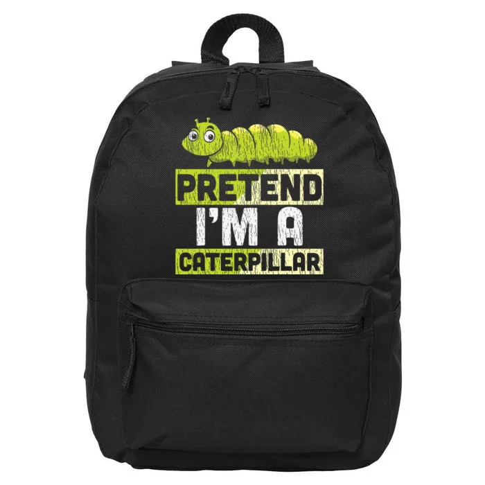 Pretend I'm A Caterpillar Halloween Costume 16 in Basic Backpack