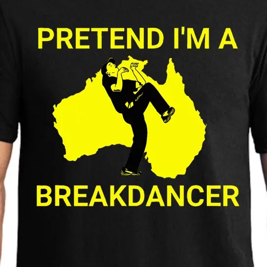 Pretend IM An Australian Break Dancer Matching Costume Pajama Set