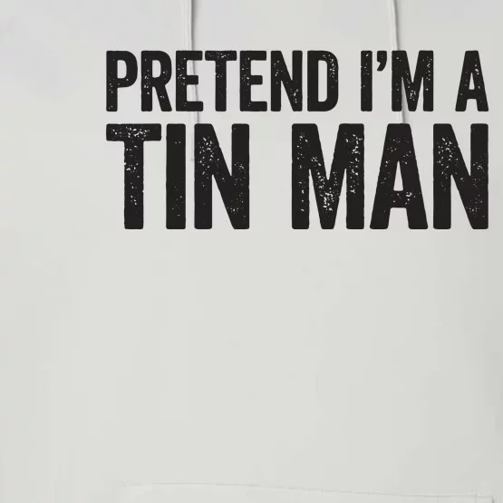 Pretend IM A Tin Man Adult Women Costume Performance Fleece Hoodie