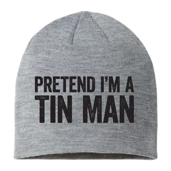 Pretend IM A Tin Man Adult Women Costume 8 1/2in Sustainable Knit Beanie