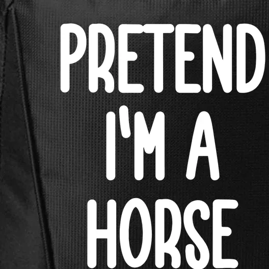 Pretend IM A Horse Costume City Backpack