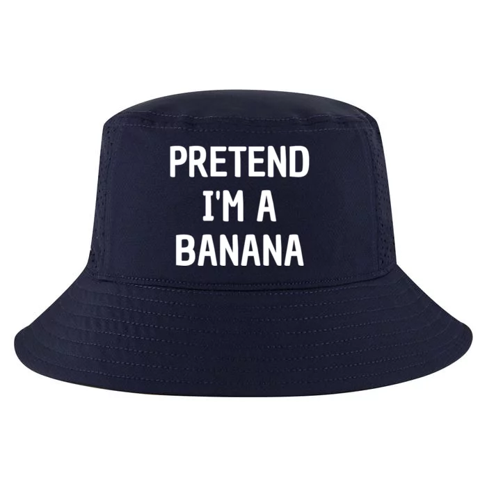 Pretend I'm A Banana Funny Lazy Halloween Costume Cool Comfort Performance Bucket Hat