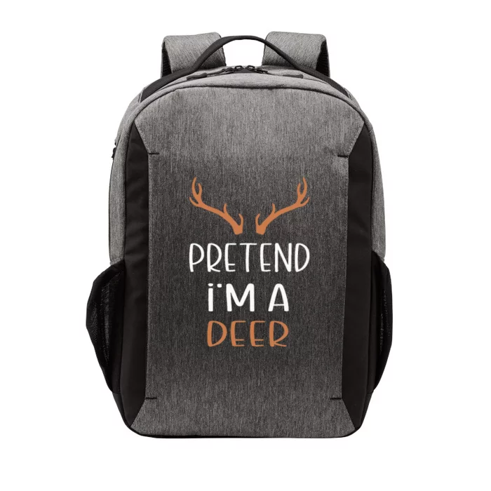 Pretend IM A Deer Lazy Wos Halloween Costume Vector Backpack