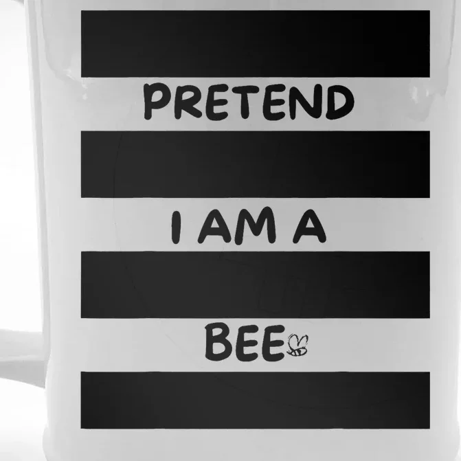 Pretend I Am A Bee Bee Costume Halloween Front & Back Beer Stein