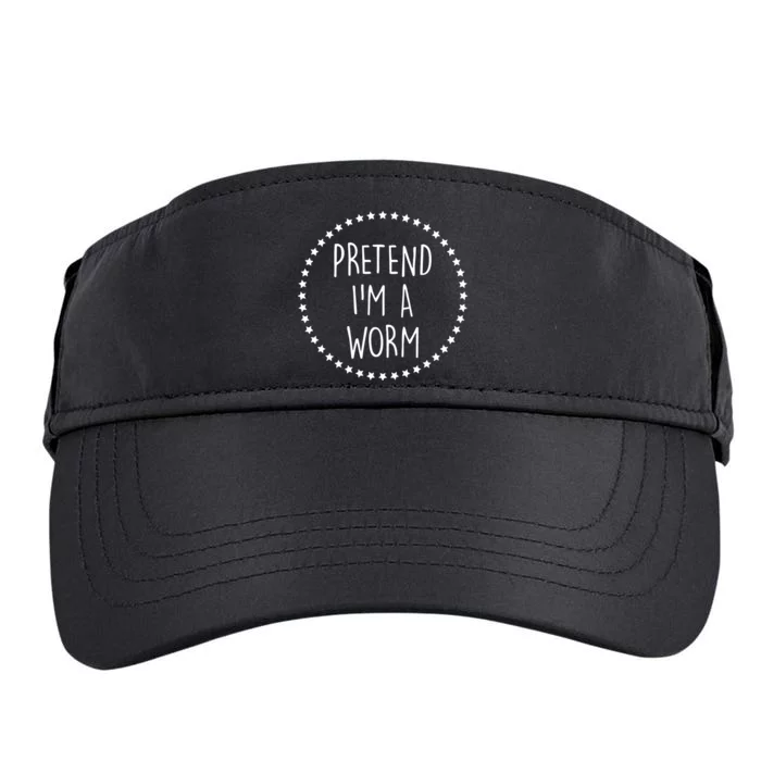 Pretend IM A Worm Star Adult Drive Performance Visor