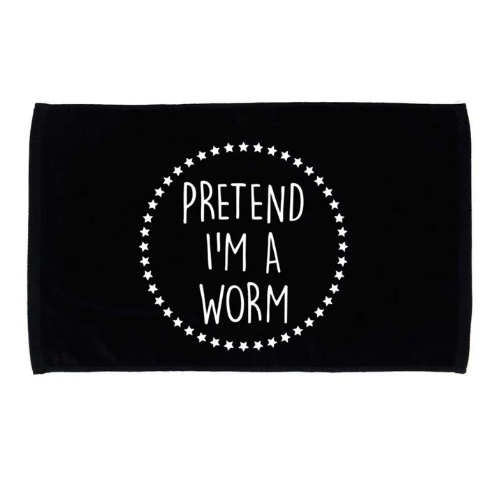 Pretend IM A Worm Star Microfiber Hand Towel