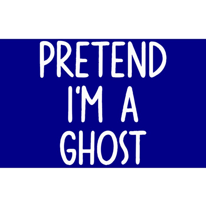 Pretend I'm A Ghost Costume Halloween Lazy Easy Bumper Sticker