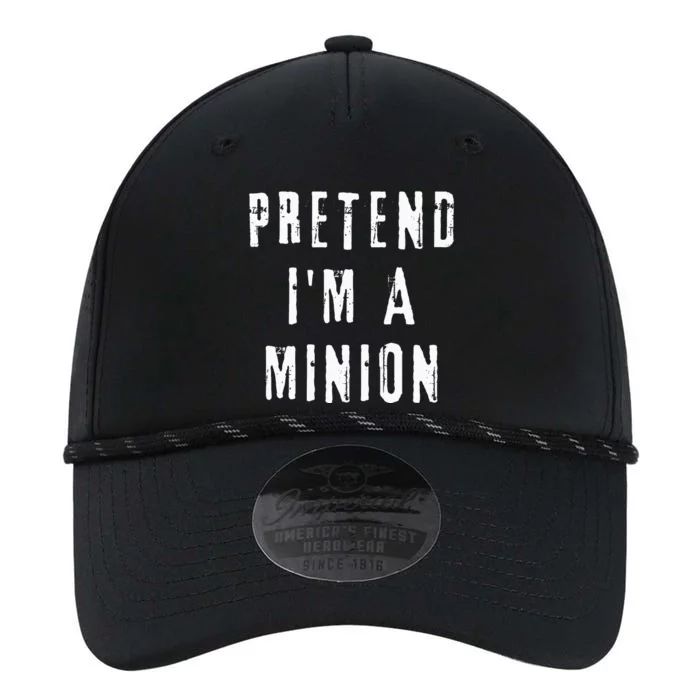 Pretend IM A Minion Costume Party Funny Halloween Minion Performance The Dyno Cap