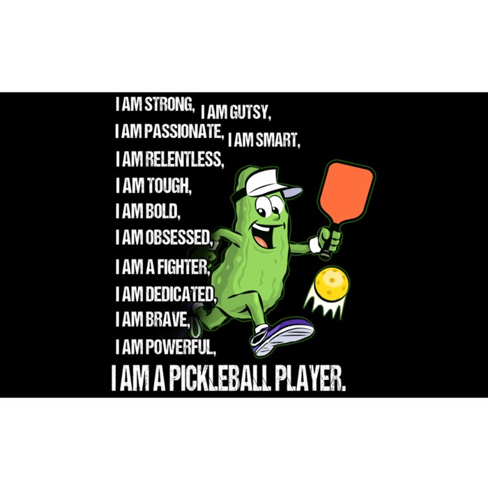 Pickleball I Am SKY Bumper Sticker