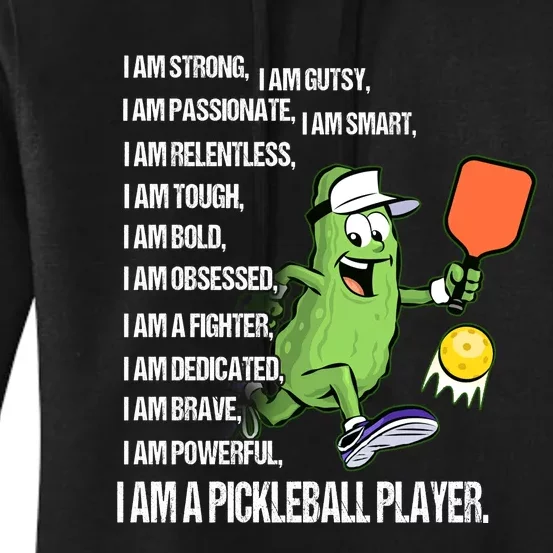 Pickleball I Am SKY Women's Pullover Hoodie