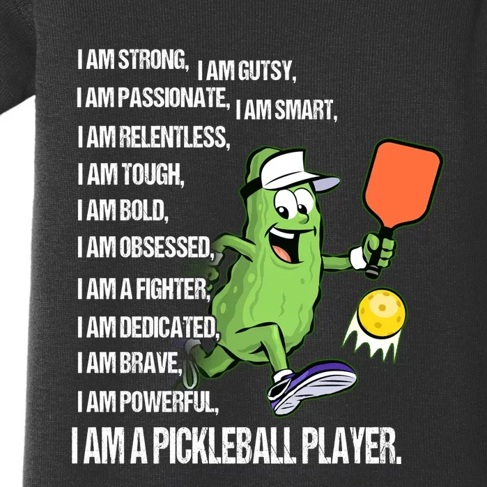 Pickleball I Am SKY Baby Bodysuit