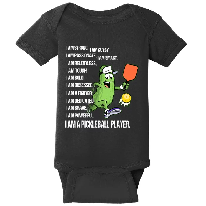 Pickleball I Am SKY Baby Bodysuit