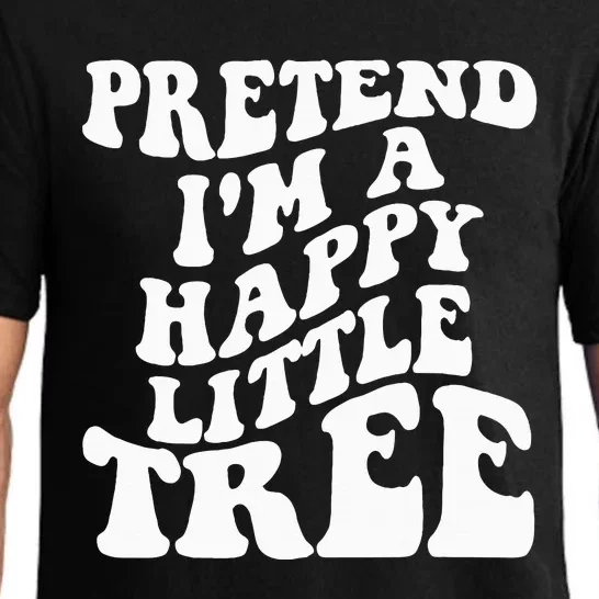 Pretend I'm A Tree Halloween Costume Pajama Set