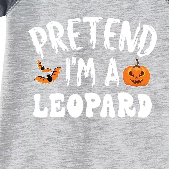 Pretend Im A Leopard Halloween Costume Women Party Infant Baby Jersey Bodysuit