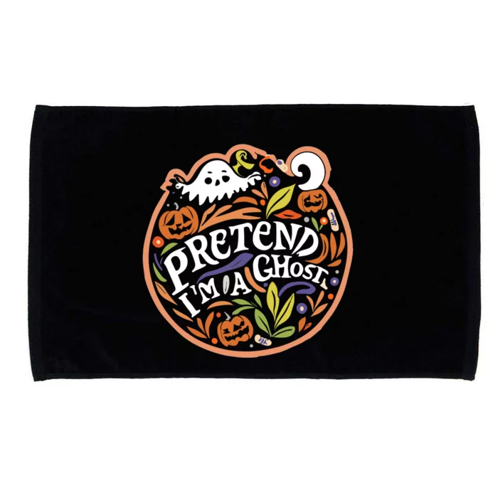 Pretend IM A Ghost Gift Microfiber Hand Towel