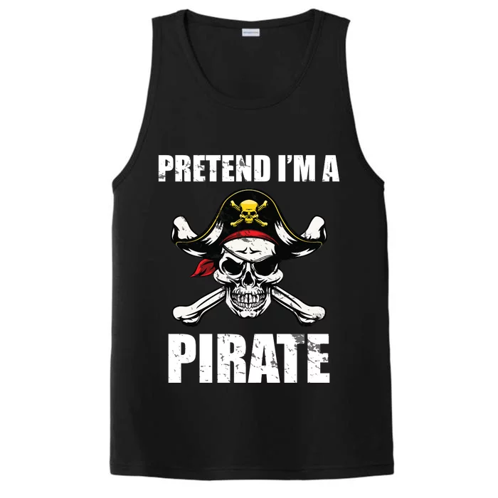 Pretend I'm A Pirate Performance Tank