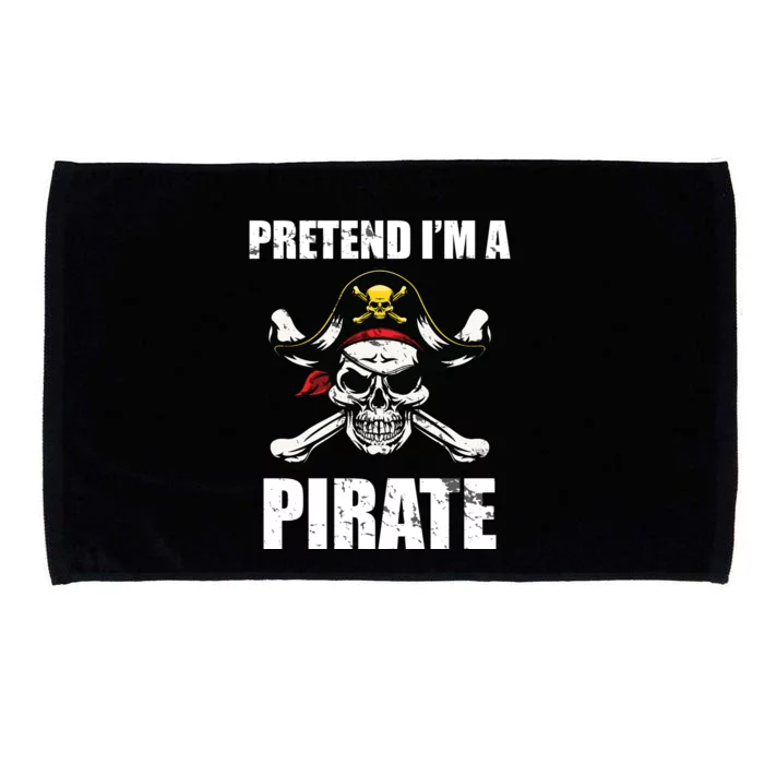 Pretend I'm A Pirate Microfiber Hand Towel