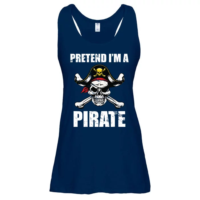 Pretend I'm A Pirate Ladies Essential Flowy Tank