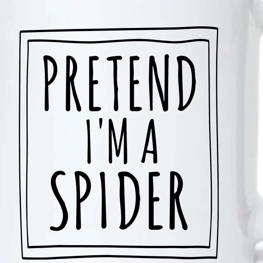 Pretend Im A Spider Halloween Black Color Changing Mug