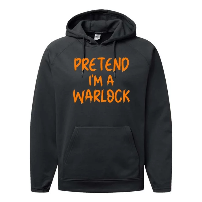 Pretend IM A Warlock Party Performance Fleece Hoodie