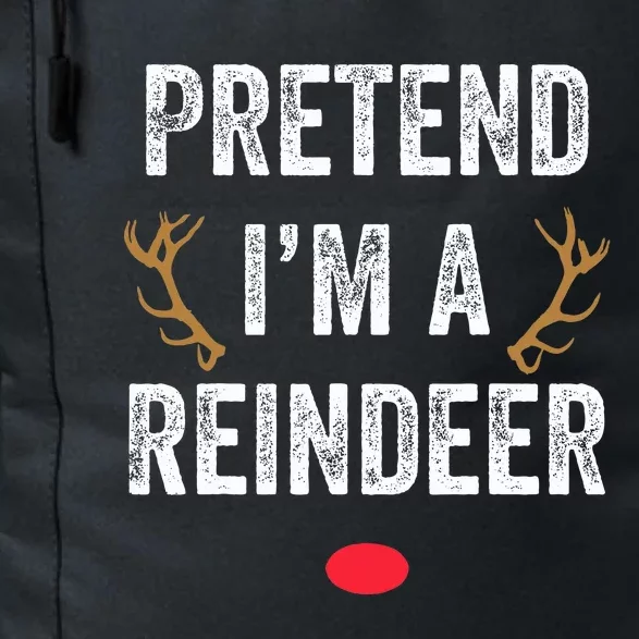 Pretend I'm A Reindeer Funny Lazy Christmas Costume Daily Commute Backpack