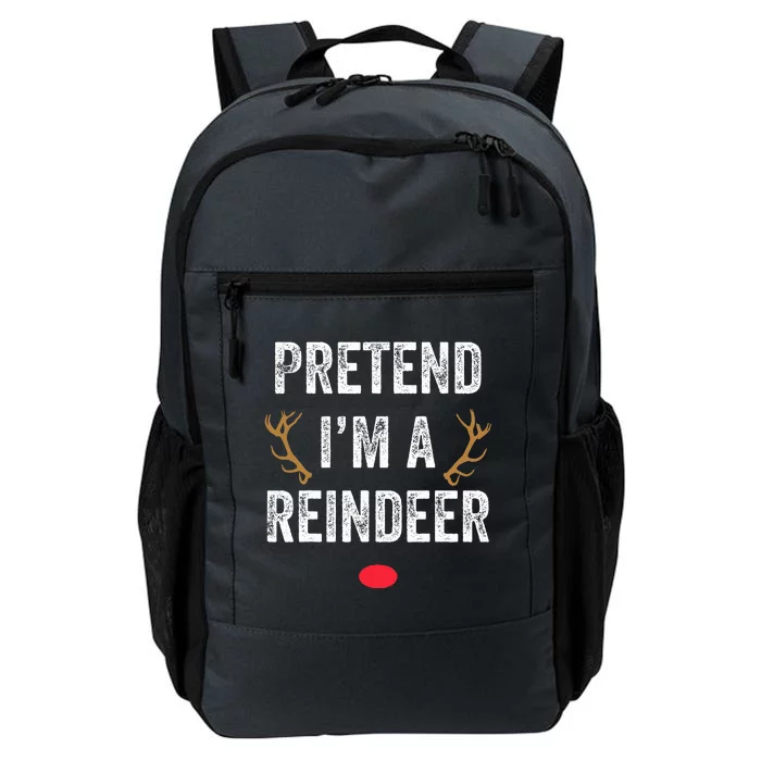 Pretend I'm A Reindeer Funny Lazy Christmas Costume Daily Commute Backpack