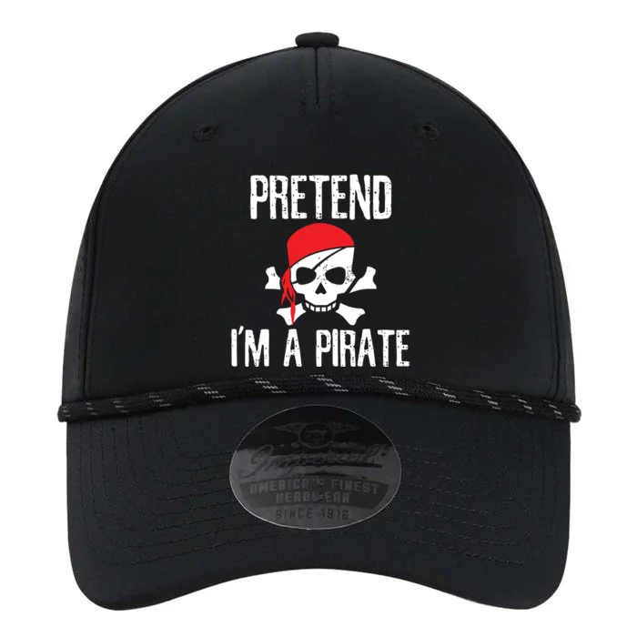 Pretend I'm A Pirate Funny Lazy Halloween Costume Performance The Dyno Cap