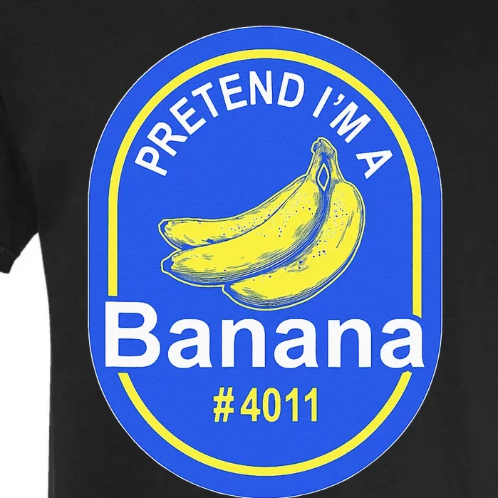 Pretend Im A Banana Lazy Halloween Last Minute Costume Garment-Dyed Heavyweight T-Shirt